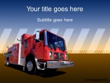 Download fire truck PowerPoint Template and other software plugins for Microsoft PowerPoint